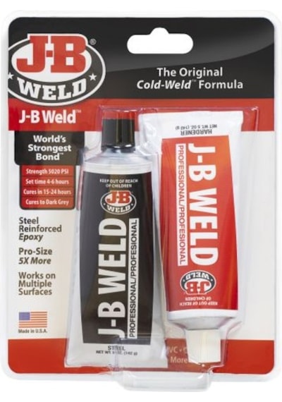 Jb Weld Adhesive Weld Ikiz Tüp Yapıştırıcı Soğuk Kaynak 43 Gr Ikiz Tüp
