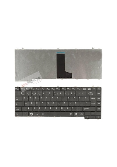 Toshiba Uyumlu Satellite L600, L600D, L605, L605D Klavye Siyah Renk Tuş