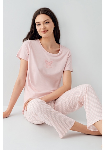 Arnetta Kadın Pembe Pijama Takım Ar3593-s-v1 Pembe