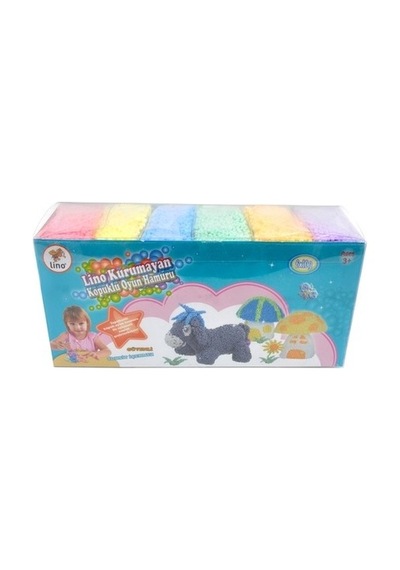 Lino Kurumayan Köpüklü Oyun Hamuru 10 Gr 6'lı