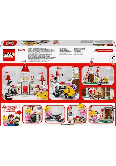 LEGO® Super Mario™ Peach’in Kalesi’nde Roy ile Savaş 71435 - 7 Yaş ve Üzeri Çocuklar için Yaratıcı Oyuncak Yapım Seti (738 Parça)