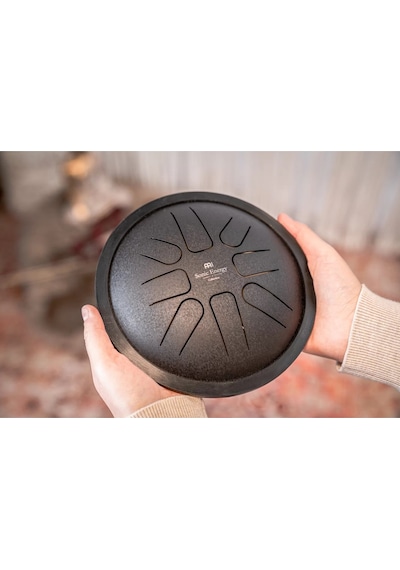 Meinl Sonic Energy Sstd1bk Small Steel F-minor 7" Tongue Drum Siyah