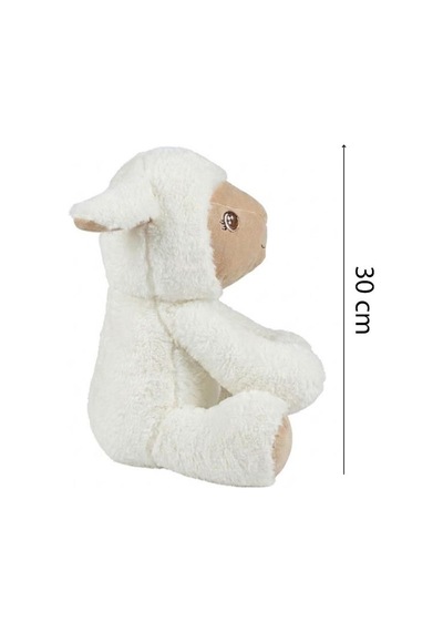 Pufu Toys Peluş Kuzu 30 Cm 3015 Beyaz