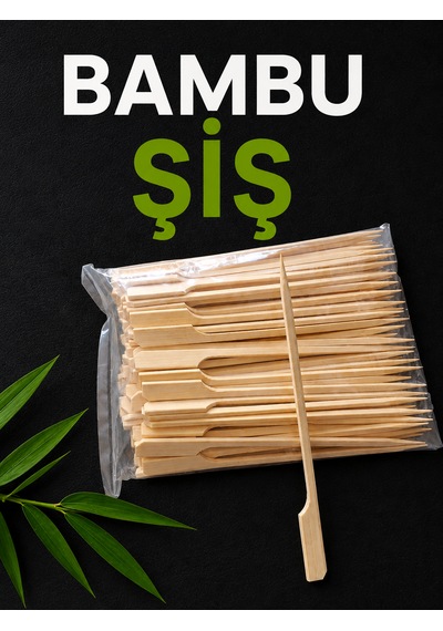 Bambu Şiş 15 Cm 100 Ad