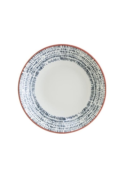 Chichi Home Blue Pino 6 Kişilik Porselen Yemek Takımı 24 Parça