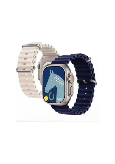 Apple Uyumlu Watch 44mm Zore Krd-75 Silikon Kordon