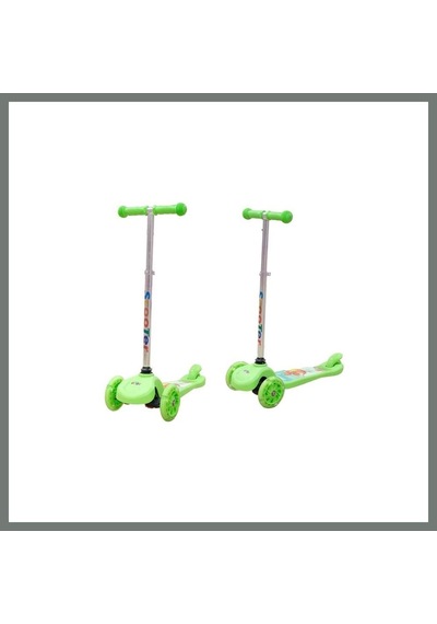 Bezos Sh40512 Isıklı 3 Teker Scooter 1 Adet Mmbz Çok Renkli