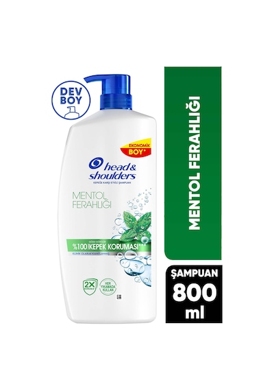 Head & Shoulders Mentollü Şampuan 800 Ml