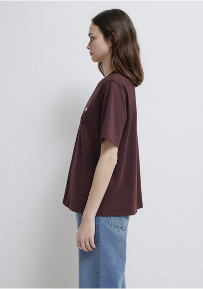 Mavi - Mavi Jeans Baskılı Bordo Tişört 1613804-70223 Bordo