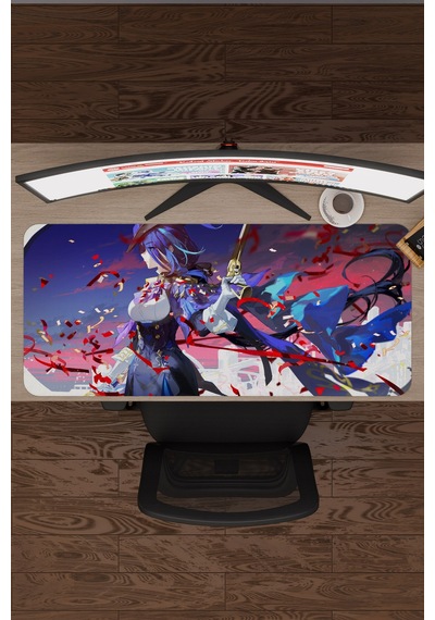 Clorinde Genshin Impact Anime Gacha V4 - 90x40 Xxl Gaming Mouse Pad Fare Altlığı