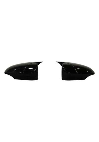 Ebal Otomotiv Toyota Corolla Uyumlu Batman Yarasa Ayna Kapağı Piano Black 2013-2018