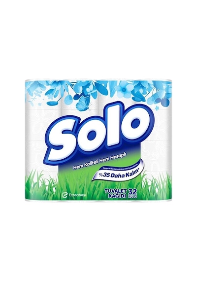 Solo Tuvalet Kağıdı 32'li 2 Katlı