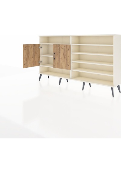 Arges Konsol 7 Raflı 2 Kapaklı 176x30x99 Aytaşı-çam/aytaşı Aytaşı-çam/aytaşı Arges Konsol 7 Raflı 2 Kapaklı 176x30x99 Aytaşı-çam/aytaşı Aytaşı-çam/aytaşı