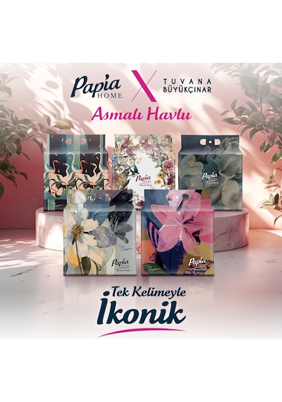 Home Asmalı Havlu 750 Yaprak 3 Paketx250 Yaprak