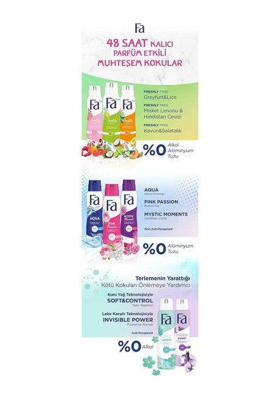 Soft & Control Kadın Yasemin Kokulu Deosprey 150 Ml