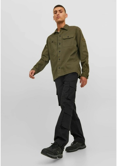 Jack & Jones Jack&jones 12245086 Jpstbıll Jjvırgo Cargo Pantolon Siyah