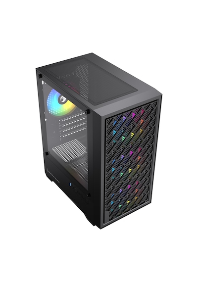 Xaser BLADEX20 R5-5500 32 GB 1 TB SSD 8 GB RTX5050 Dos Masaüstü Oyuncu Bilgisayarı