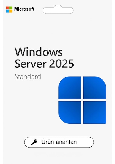 Windows Server 2025 Standard Dijital Lisans