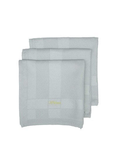 Tr Lotus Mikrofiber Bez 60x40 3'lü Set Mutfak, Banyo, Cam, Araç Temizlik Bezi- İz Bırakmayan Toz Bezi Gri Genel