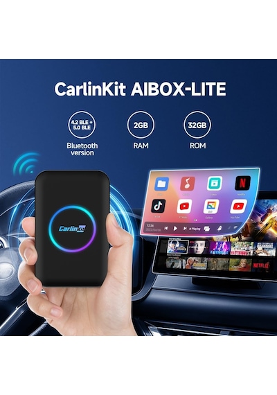 Tr Yeni Aıbox-lite, Android 10.0 Bağımsız Sistem/kablosuz Carplay/kablosuz Android Auto, Ram 2g+rom 32g, Kablolu Carp