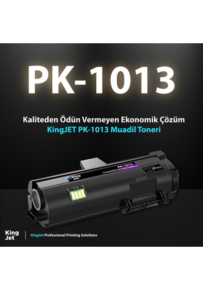 Kingjet Utax Uyumlu Pk-1013 Standart Kapasiteli 20'li Paket Çipli Uyumlu Toneri P-4021dw, P-4021dn