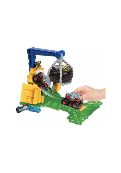 Hot Wheels Monster Trucks Arenada Rhinomite Mücadelesi Oyun Seti Htp18