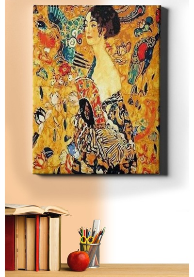 Webstyle Sayılarla Boyama Seti Kasnaklı G.k Genç Kadın 60 X 75 Cm