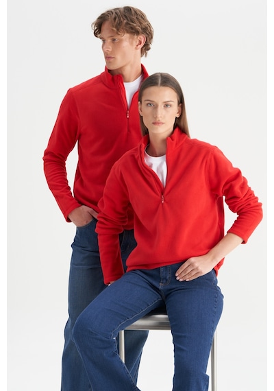 AC&Co / Altınyıldız Classics Anti-Pilling Tüylenme Yapmayan Bato Yaka Erkek Polar Sweatshirt 4A5221100016KMZXXL Kırmızı AC&Co / Altınyıldız Classics Anti-Pilling Tüylenme Yapmayan Bato Yaka Erkek Polar Sweatshirt 4A5221100016KMZXXL Kırmızı