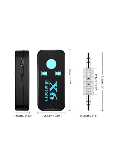 Hadron Hd9004 Hafıza Kart Yuvalı Aux Araç Muzik Bluetooth Dongle