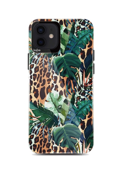 Kajsa Apple Uyumlu iPhone 12 Pro Kılıf Doğa Desenli Kajsa Wild Kapak ZORE-216553