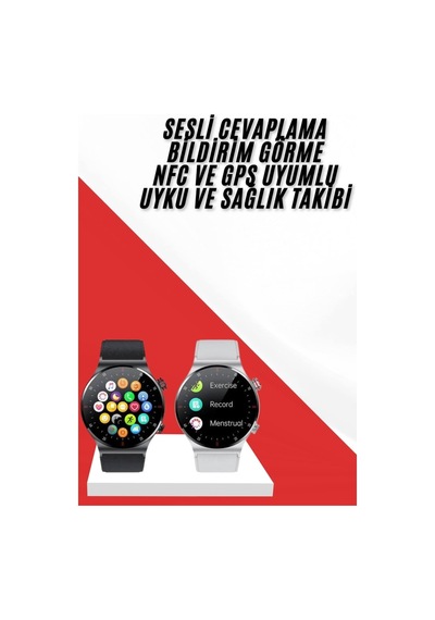 Akıllı Saat Arama Cevaplama Müzik Dinleme Gps Takibi