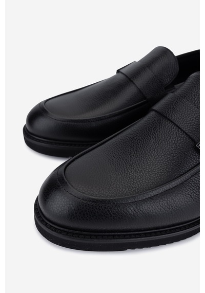 Rossi Erkek Hakiki Deri Siyah Casual Ayakkabı 668 1613 Erk Ayk Sk25-26 Nero Siyah