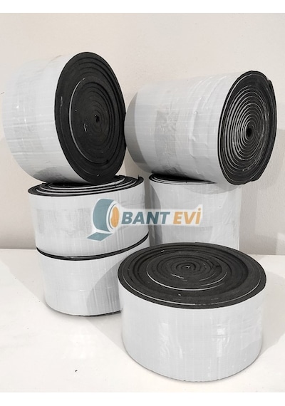 Araç Oto Ses Isı Yalıtım 10cmx5metre 6mm Yapışkanlı Kauçuk