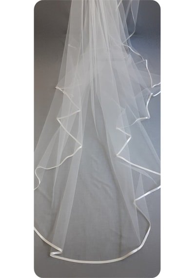 Suzanna Moda 2mt 50cm Boy Uzun Dış Çekim Hayal Tül Gelin Duvağı