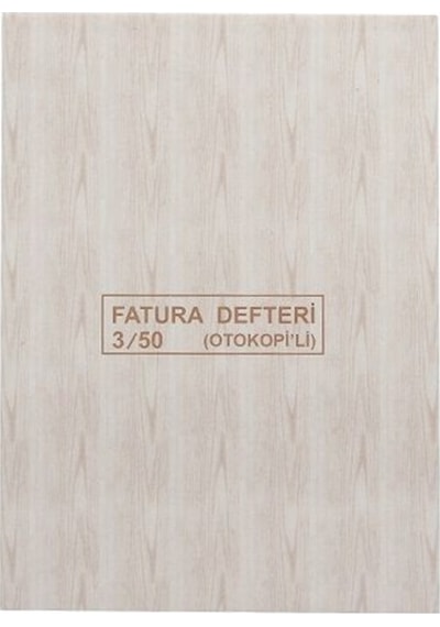 Dilman Fatura 3-50 3Nüsha Otokopili