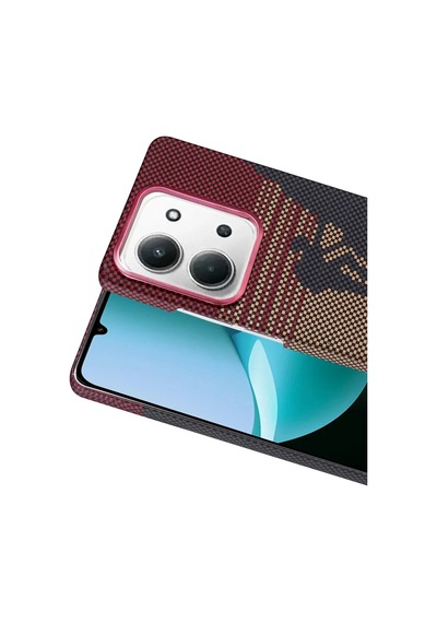 Newface Xiaomi Redmi 15c 4g Vega Magsafe Kapak - Kırmızı