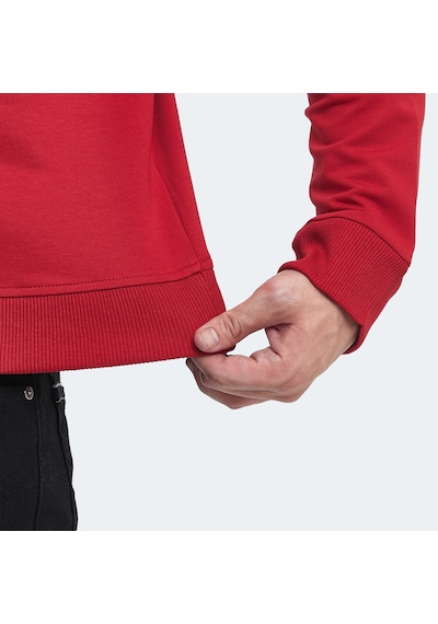 Slazenger KICKER IN Erkek Sweatshirt Kırmızı