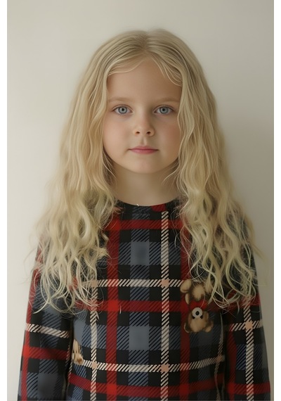 Esila Kids Kız Çocuk Pijama Takımı Uzun Kollu Ayıcık Desenli Bordo
