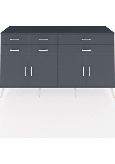 Hyperion Konsol 3 Raflı 6 Çekmeceli 4 Kapaklı 176x44x99 Antrasit- Antrasit-antrasit Hyperion Konsol 3 Raflı 6 Çekmeceli 4 Kapaklı 176x44x99 Antrasit- Antrasit-antrasit