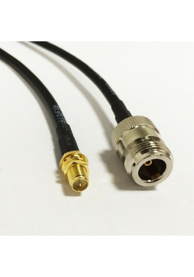 N Dişi - RP Sma Dişi Wireless Wifi Anten Kablosu 9 Metre