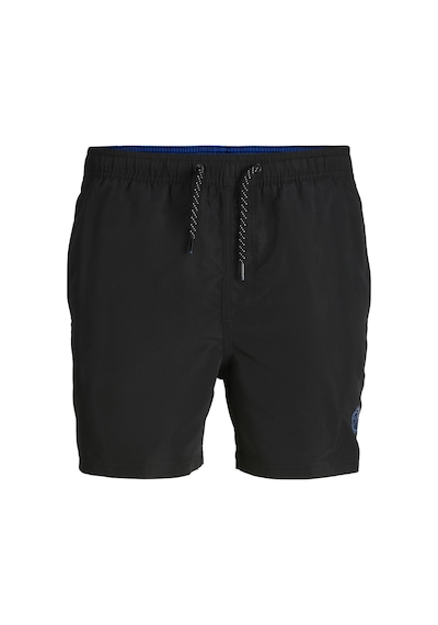 Jack & Jones Erkek Logo Detaylı Deniz Şortu - Fiji - 12225961 - 1 Black