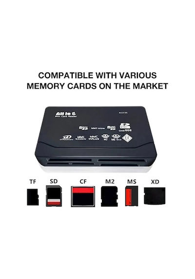 Usb 3.2 Gen1 Kart Okuyucu Sd/micro Sd/tf/cf/xd/ms Pro/mx Card Rea