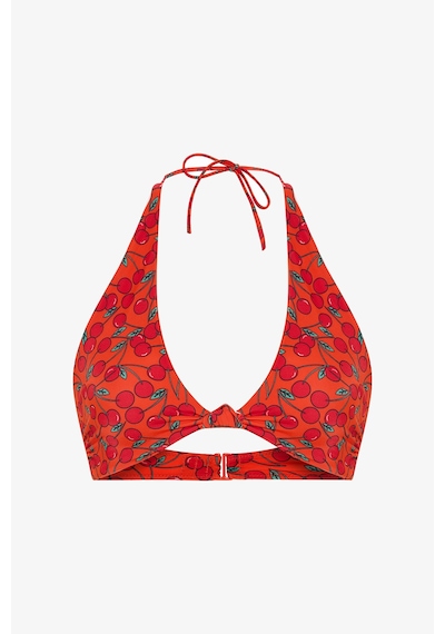 Penti Chery Minimal Kesim Kiraz Desenli Bikini Üstü