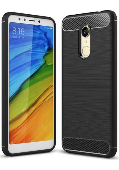 Xiaomi Redmi 5 Kılıf Zore Room Silikon Kapak Siyah