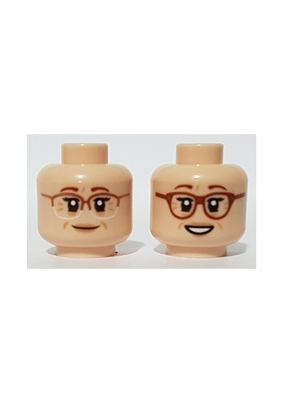 Minifigür Parçaları: Kafa: 3626pb2910
