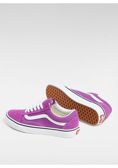 Tommy Hilfiger Old Skool Uniseks Mor Spor Ayakkabı - Vn000d6w