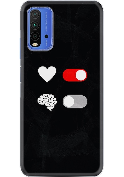 Xiaomi Redmi 9T Kılıf Desenli Purple Knife 1722