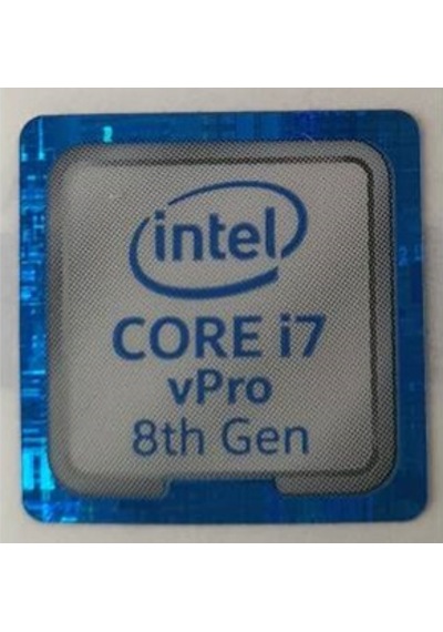 OEM intel inside i7vPro 8.ci Nesil Sticker Etiket D74