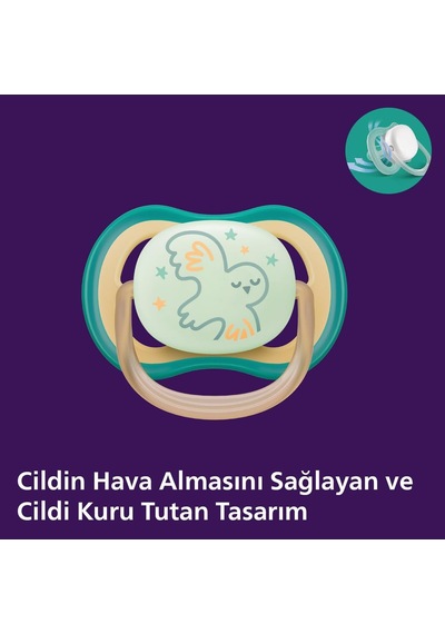 Philips Avent Scf376/18 Ultra Air Emzik 0-6 Ay Mavi Çok Renkli