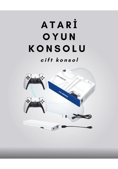 4k Destekli Bluetooth Retro Oyun Konsolu M15 Modeli Mh-hs7119-8556 Beyaz